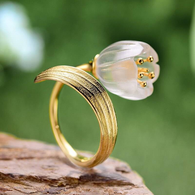 LILY OF THE VALLEY RING Rings