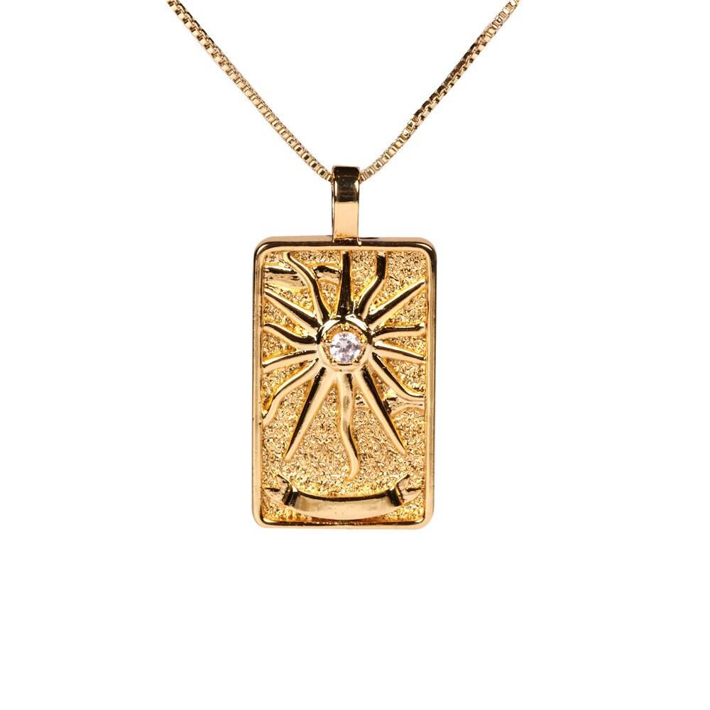Classic Tarot Card Necklace Necklaces